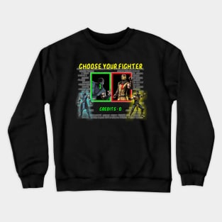 Choose your fighter Mortal Kombat Team Crewneck Sweatshirt